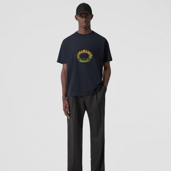 Burberry Cotton Oversized T-shirt - Picture 10 of 11